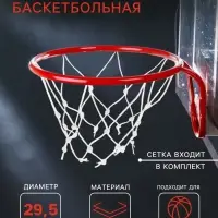 Корзина баскетбольная №3, d=295 мм, с сеткой