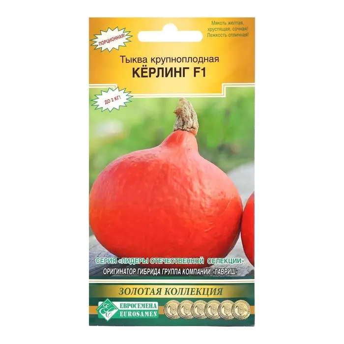 Семена Тыква Семена Тыква "Кёрлинг", F1, 3 шт