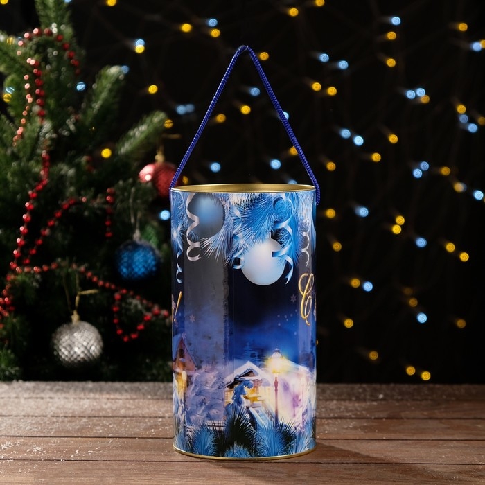 Новый год. Подарочная коробка, тубус «Рождественская деревня» 120 х 220 мм (200 мм внутр. высота). Новый год. Подарочная коробка, тубус «Рождественская деревня» 120 х 220 мм (200 мм внутр. высота).