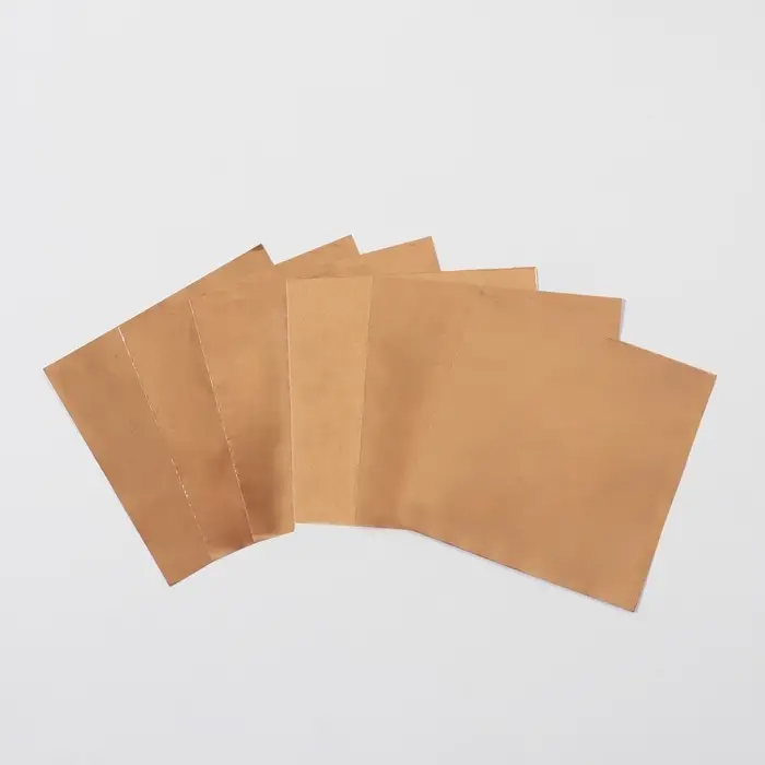 Фольга для конфет, бронза, 10&times;10 см 100 шт.