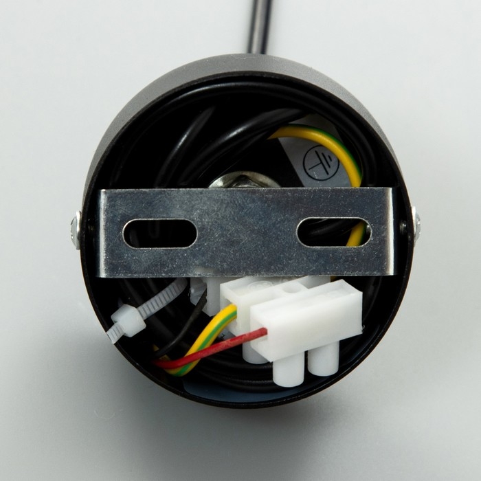 Светильник подвесной Светильник подвесной "Кларнета" GU10 35Вт черный хром 7х7х25,5-125,5см