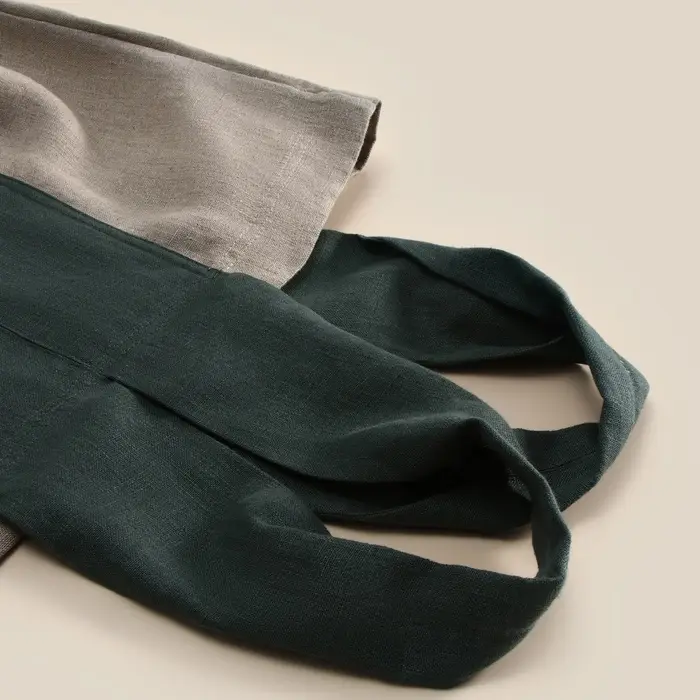 Сумка шоппер с ручками SL HOME Linen shopper, 50&times;50 см, 100% лён, 200 г/м2