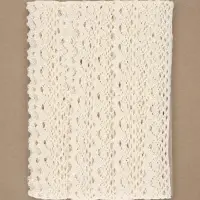 Кружево вязаное, 25 мм, 15&plusmn;1 м, бежевое