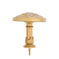 Крючок для штор CAPPIO KS033, d=98 мм, цвет золото с серебром, 2 шт Крючок для штор CAPPIO KS033, d=98 мм, цвет золото с серебром, 2 шт