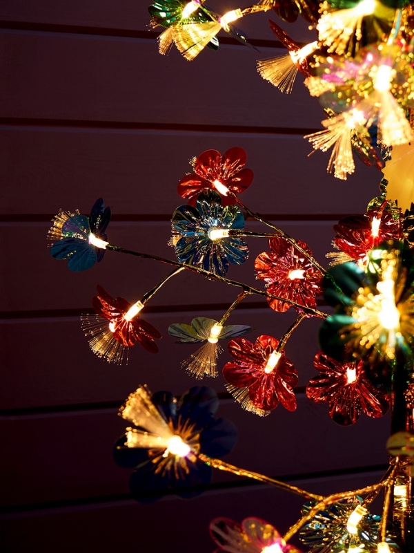 Светодиодное дерево «Неоновые цветы» 1.5 м, 80 LED, постоянное свечение, 220 В, свечение тёплое белое Светодиодное дерево «Неоновые цветы» 1.5 м, 80 LED, постоянное свечение, 220 В, свечение тёплое белое