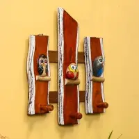 Вешалка «Совята», 23×6×33 см, дерево Албезия Вешалка «Совята», 23×6×33 см, дерево Албезия