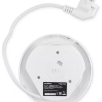 Чайник HYK-G9990 1,5л 2000Вт белый (стекло)