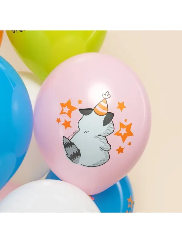 Воздушные шары латексные 12 Воздушные шары латексные 12" «Енотики», 25 шт.