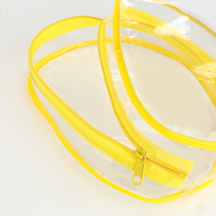 Косметичка на молнии, цвет жёлтый Косметичка на молнии, цвет жёлтый