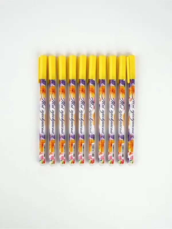 Ручка пластик пиши-стирай с колпачком Ручка пластик пиши-стирай с колпачком "Ты прекрасна", синяя паста, гелевая 0,5 мм