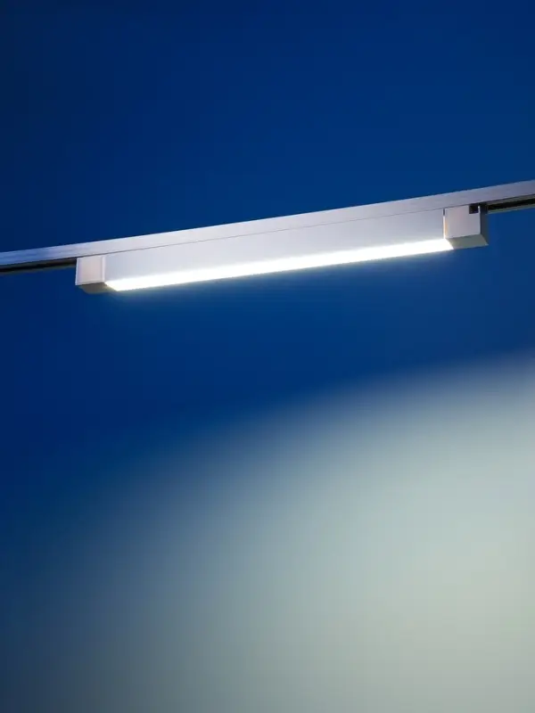 Трековый светильник Luazon Lighting, 30 Вт, 2700 Лм, 6500К, длина 450 мм, белый, свечение холодное белое