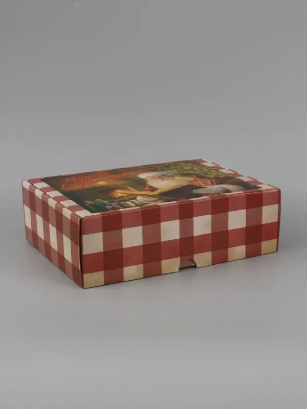 Коробка подарочная самосборная &laquo;Дед Мороз&raquo;, 30.7&times;22&times;9.5 см