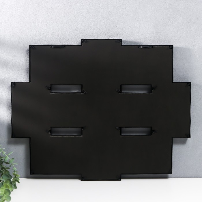 Мультирамка  Мультирамка "FAMILY" коллаж на 8 фото 10х15 см, чёрный с золотым