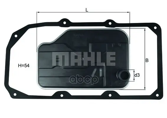 фильтр акпп Mahle/Knecht арт. HX124D