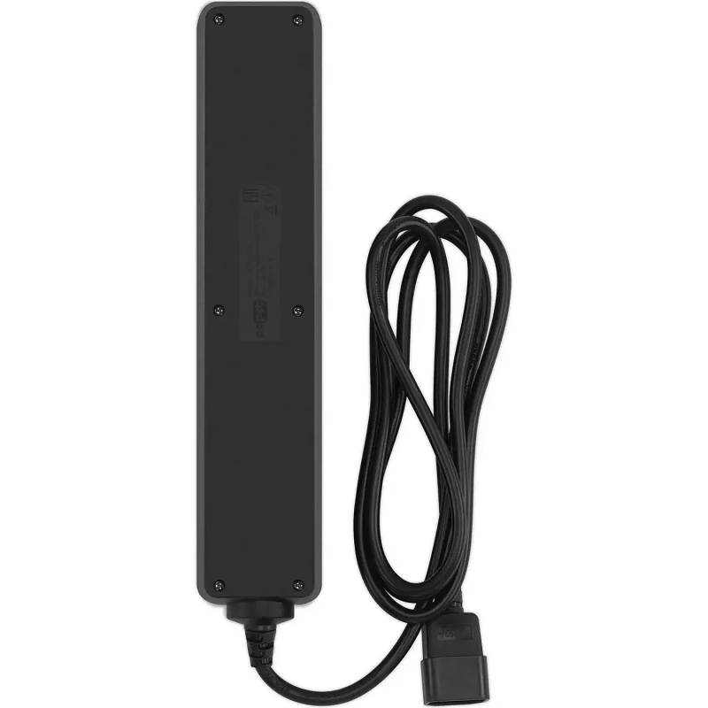Сетевой фильтр PC Pet AP01006-E-B 1.8м (5 розеток) черный (пакет)
