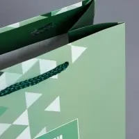 Пакет подарочный ламинированный "Радости и позитива" 18 х 22,3 х 10 см