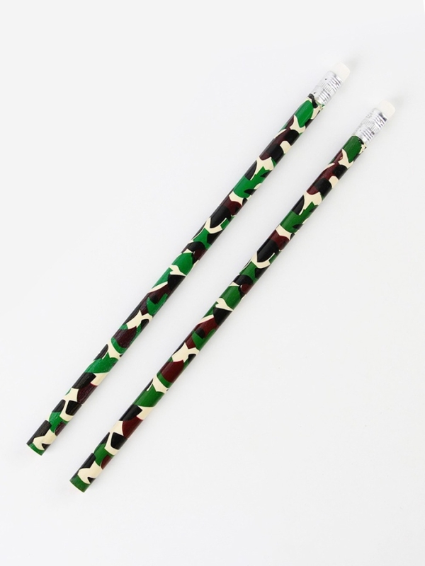 Подарочный набор: блокнот, карандаши (2 шт, ч/г) и значок-дерево Подарочный набор: блокнот, карандаши (2 шт, ч/г) и значок-дерево "С праздником настоящих мужчин" 1