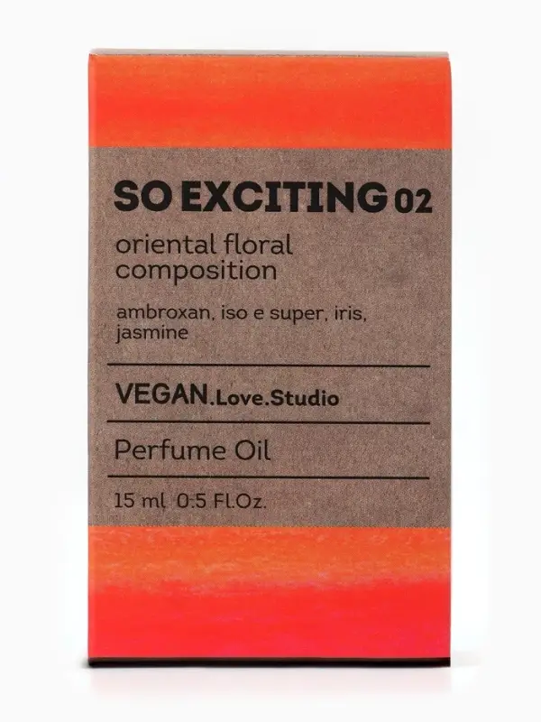 Парфюмерное масло женское VEGAN.Love.Studio So Exciting 02, 15 мл (по мотивам Molecules Escentric 02 (Escentric Molecules)