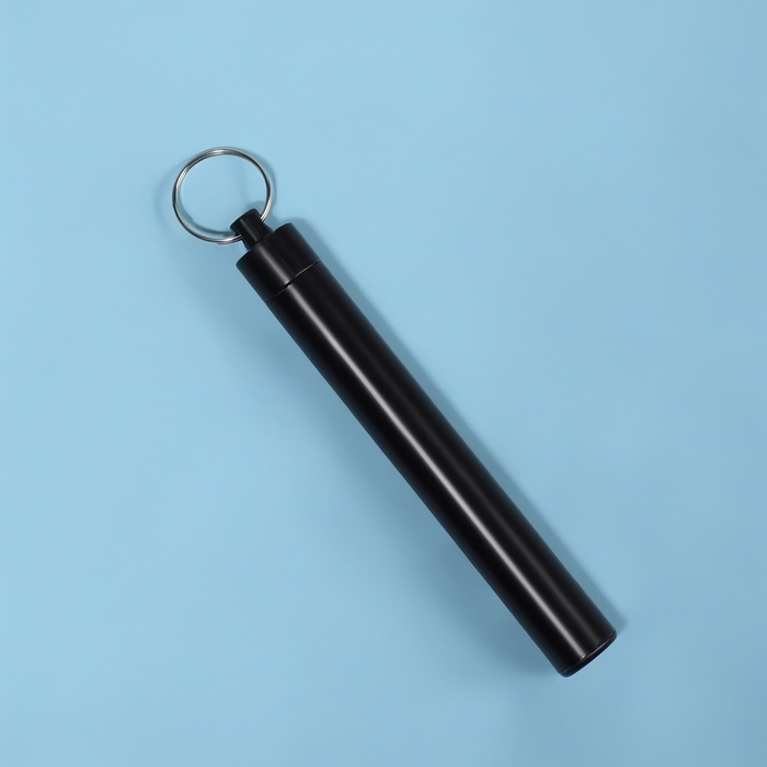 Набор для чистки ушей, 3 предмета, d = 1,2 × 10 см, в футляре, цвет чёрный Набор для чистки ушей, 3 предмета, d = 1,2 × 10 см, в футляре, цвет чёрный