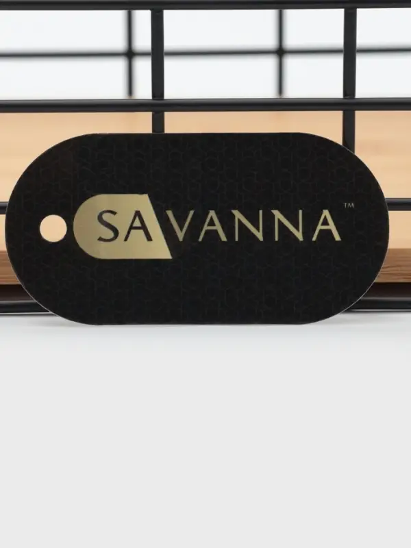 Корзина универсальная SAVANNA &laquo;Эстетика&raquo;, 25&times;18.3&times;10 см, чёрная