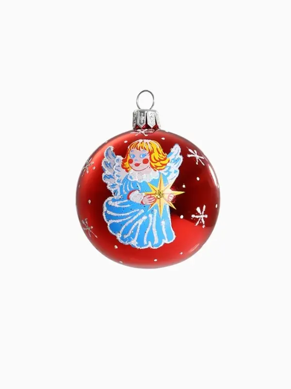 Ёлочные шары &laquo;Рождественские&raquo;, d=6 см, набор 5 шт., МИКС