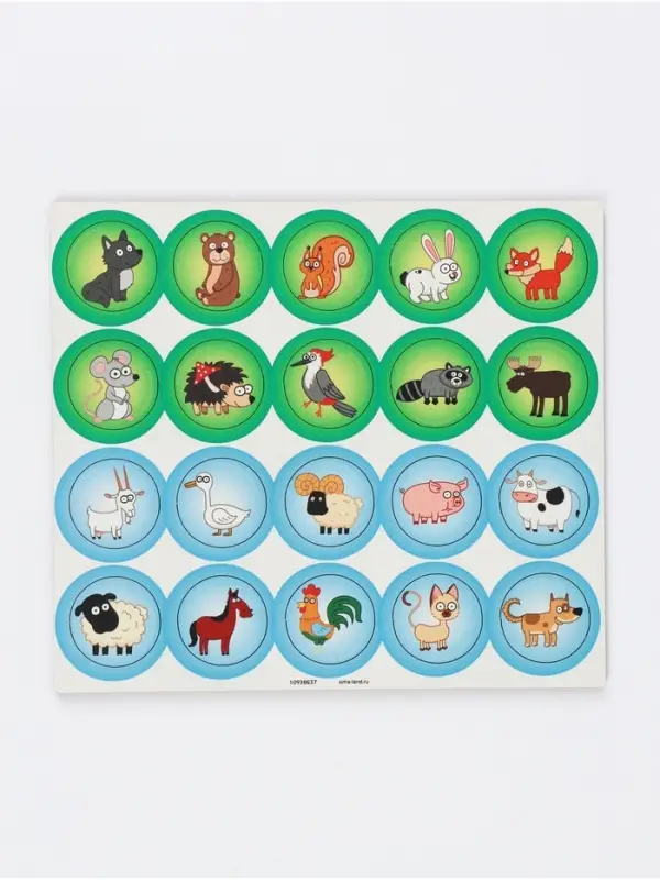 Сортер &laquo;Животные леса и фермы&raquo; Синий трактор