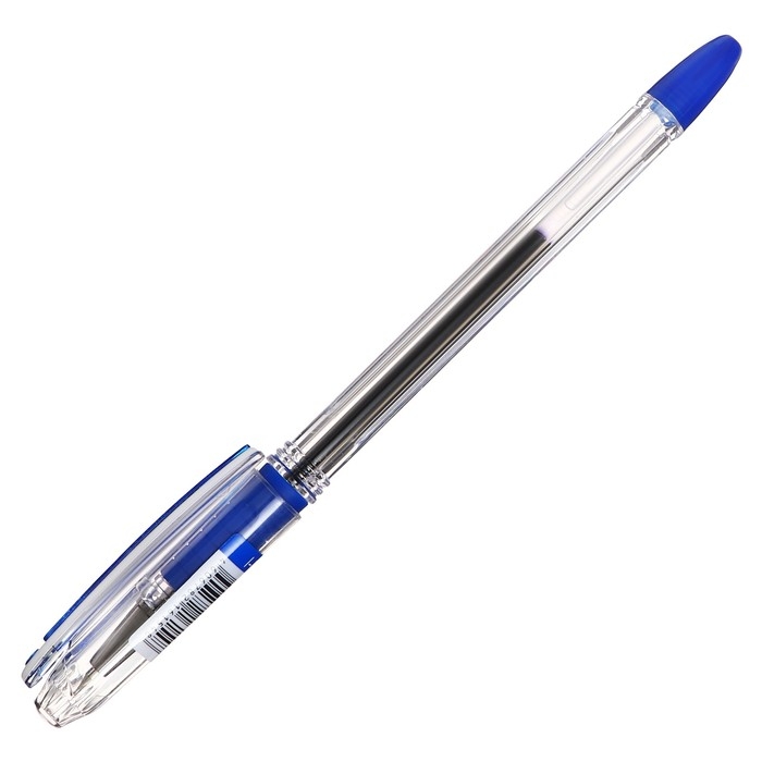 Ручка шариковая I-15, узел 0.7 мм, чернила синие, грип Ручка шариковая I-15, узел 0.7 мм, чернила синие, грип