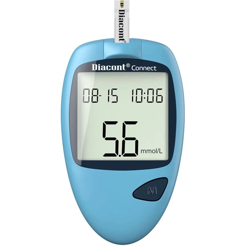 Глюкометр Система контроля уровня глюкозы в крови Diacont (Коннект)