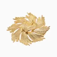 Брошь "Солнце", цвет золото