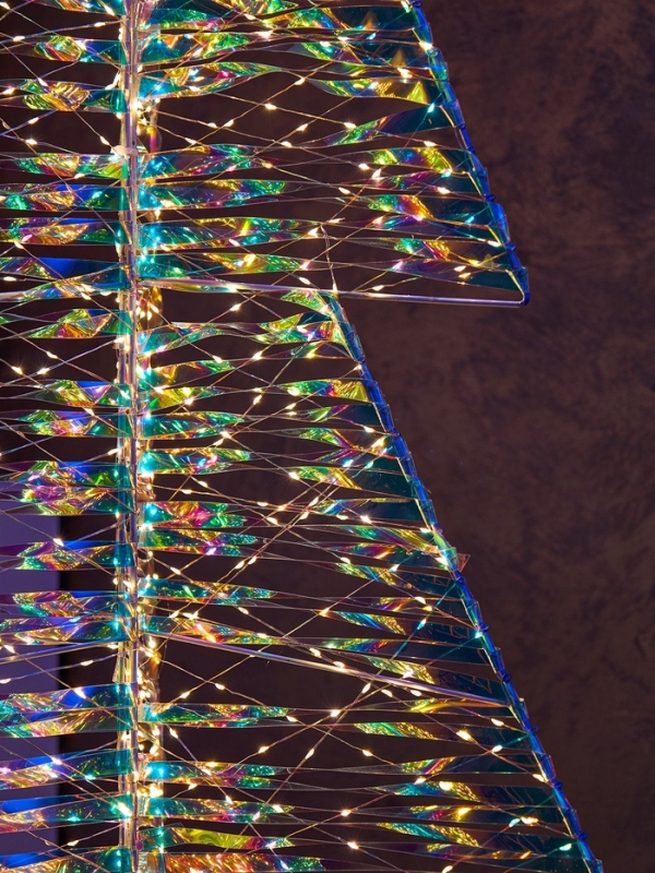 Фигура световая FROSTY  Фигура световая FROSTY "Елка", 85x85x180, 1440 LED, 220V, свечение тёплое белое