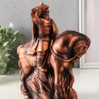Фигура гипс «Богатырь на коне», 25×19×11 см Фигура гипс «Богатырь на коне», 25×19×11 см