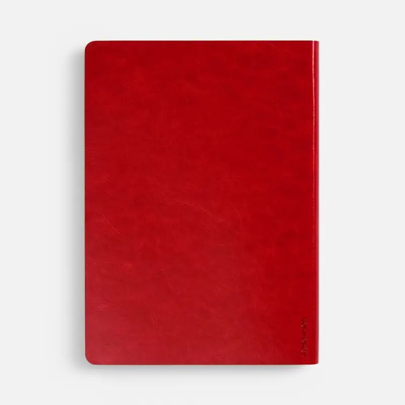 Ежедневник Nebraska Flex, недатированный, красный с серебристым Ежедневник Nebraska Flex, недатированный, красный с серебристым