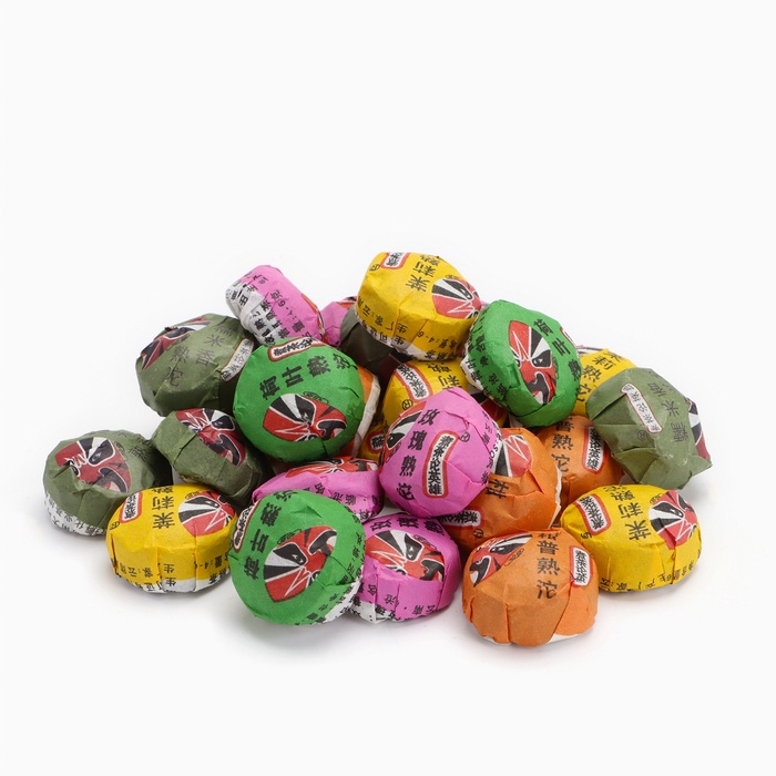 Китайский выдержанный чай подарочный Китайский выдержанный чай подарочный "Шу пуэр. Ассорти", 5 видов, 250 г, Юньнань