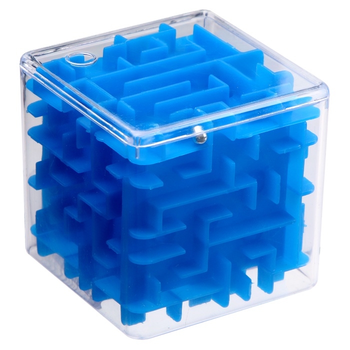 Головоломка «Лабиринт», цвет синий Головоломка «Лабиринт», цвет синий