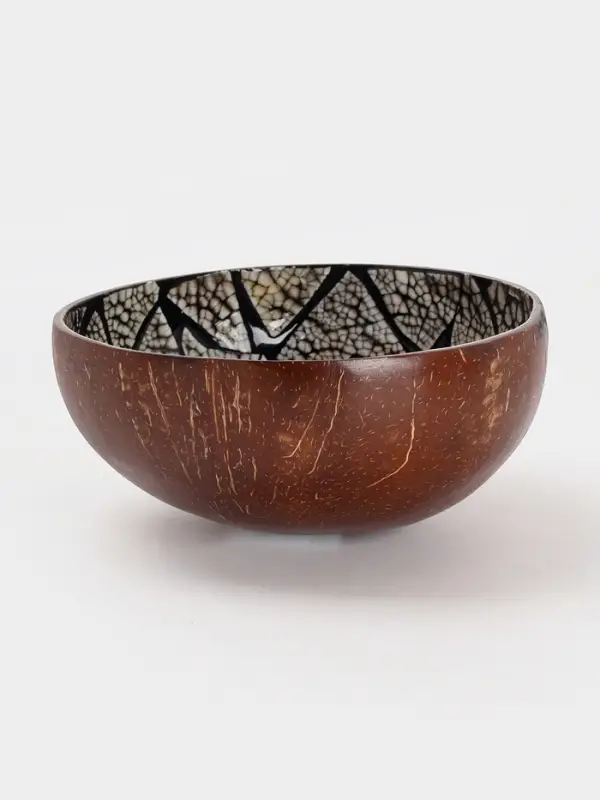 Чаша &laquo;Щербет&raquo;, 14&times;14&times;6 см, кокос