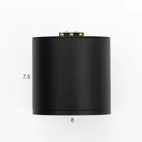 Светильник трековый BayerLux SLIM &laquo;Бочонок&raquo;, LED, 8 Вт, 3000K-6000К, 48 В, CRI90, 8&times;8&times;6.2 см, чёрный