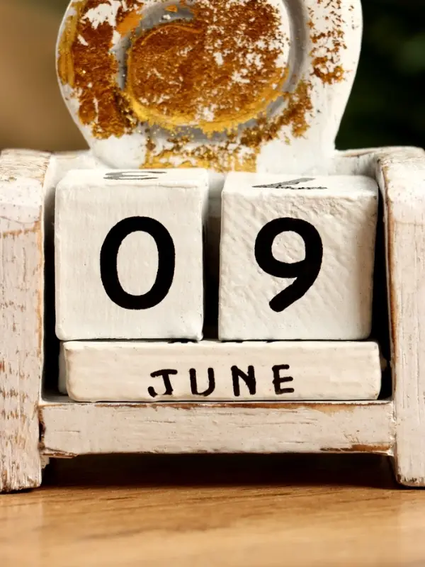 Календарь настольный «Ракушка», 10×7×5.4 см, дерево, белый