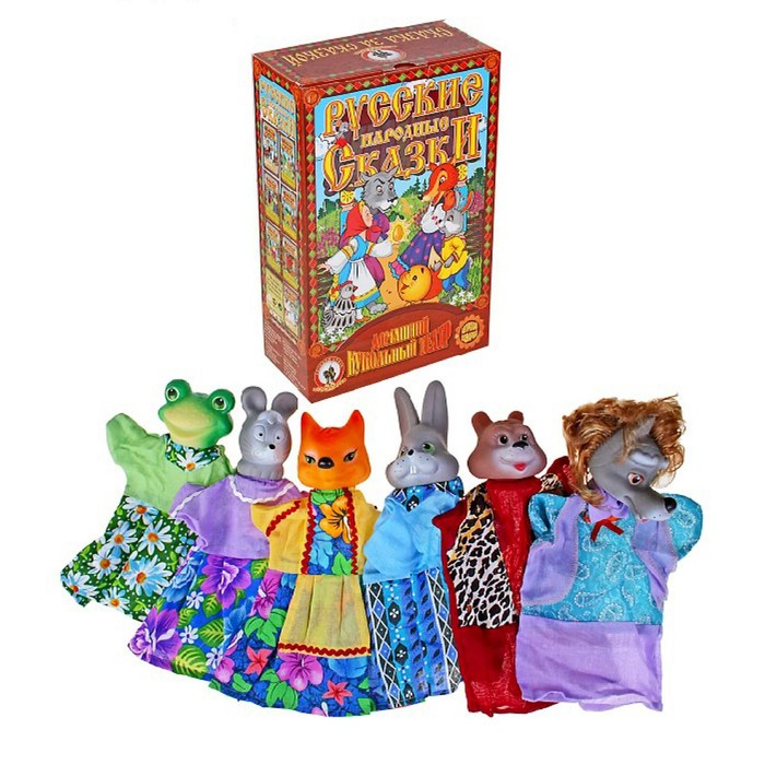 Кукольный театр «Теремок», в новой упаковке Кукольный театр «Теремок», в новой упаковке