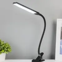 Настольная лампа &laquo;Семи&raquo;, LED, 5 Вт, 6000К, чёрный, 7.5&times;10.5&times;65 см