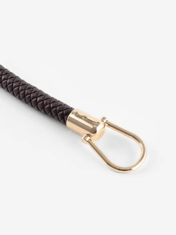 Ручка для сумки, 55 см, коричневая