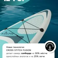 Сапборд надувной TOURING KELPIE 12.6", 383&times;80&times;15 см
