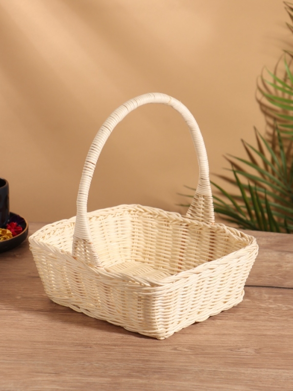 Корзина плетеная 22x20x26 см, ротанг