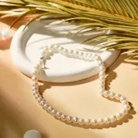 Бусы детские Выбражулька &laquo;Жемчужинки&raquo;, 40 см, белые