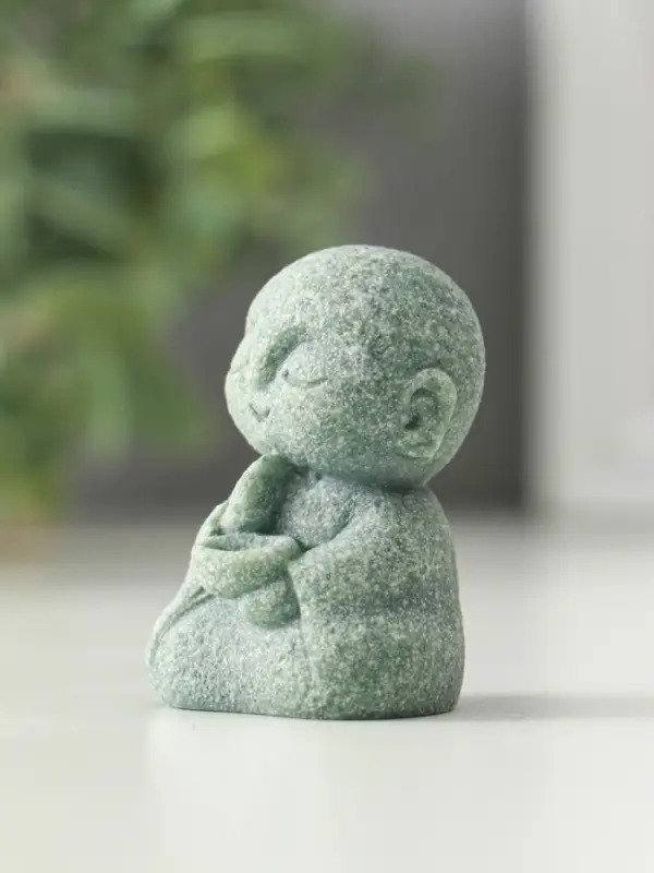 Подставка для благовоний палочек песчаник &laquo;Маленький монах Сян Дао&raquo;, 3.5&times;3&times;5.5 см