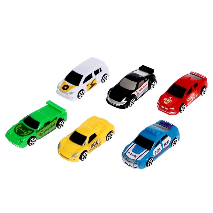 Парковка &laquo;Город&raquo; с 6 машинками и лифтом, свет и звук