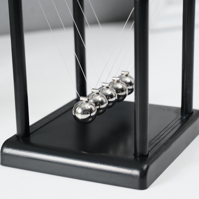 Маятник "Антистресс" чёрный 7,5х8,8х9 см