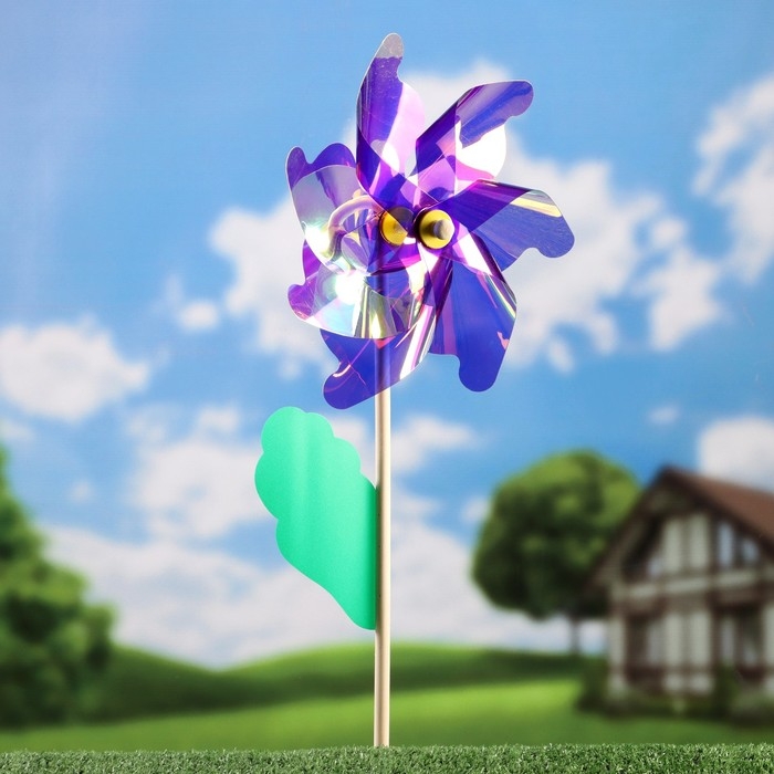 Штекер Штекер "Ветерок космическая ромашка" 14х26см, длина 75см