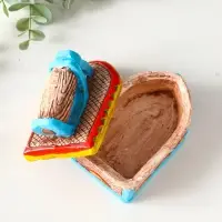 Шкатулка "Утюжок цветной" 7,5х11х7 см Шкатулка "Утюжок цветной" 7,5х11х7 см