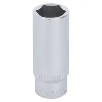 Головка торцевая 1/4"DR шестигранная 14мм, L=50мм