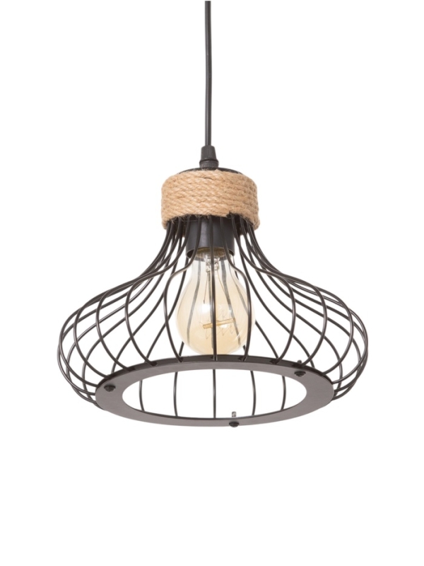 Светильник Светильник "Фон" 1х40Вт Е27 черный 23х23х18см